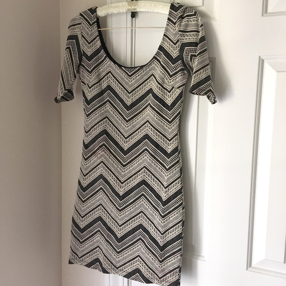 Stretch Chevron Mini